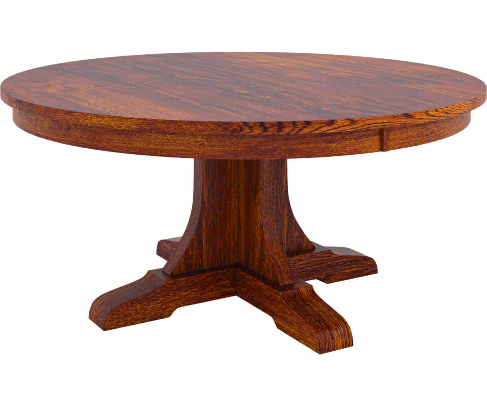 Mission Single Pedestal Schrock's Heritage Furniture