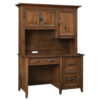 Ventura Single Pedestal Desk With Hutch