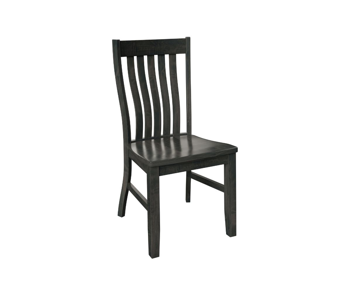Rockfort Side Chair-Brown Maple-Authentic Gunsmoke